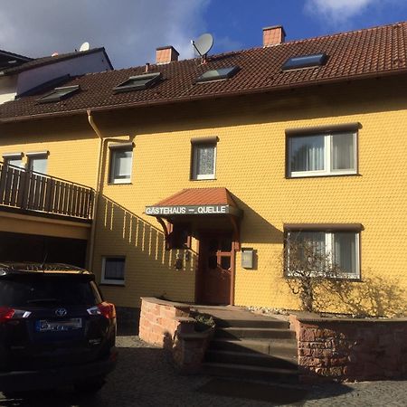 Gaestehaus Zur Quelle Wächtersbach Eksteriør billede